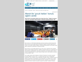 BASINDA BAROMUZ (Av. Güray Göçer: ".Çocuk Hakları Eğitimi Yaygınlaştırılmalıdır"