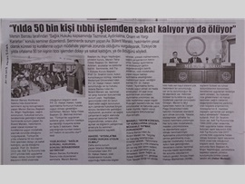 BASINDA BAROMUZ (Sağlık Hukuku Semineri)