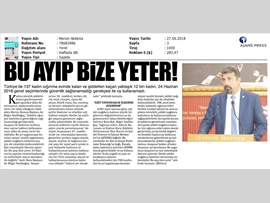 BASINDA BAROMUZ (Şiddet Mağduru 12 Bin Kadın Oy Kullanamadı)