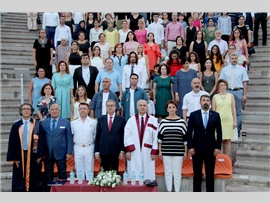 BARO BAŞKANIMIZ BİLGİN YEŞİLBOĞAZ, TIP ÖĞRENCİLERİNİN MEZUNİYET SEVİNCİNİ PAYLAŞTI (28.06.2018)