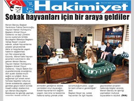 BASINDA BAROMUZ (Mersin Barosu ve Mersin Büyükşehir Belediyesi Sokak Hayvanları İçin Bir Araya Geldi)
