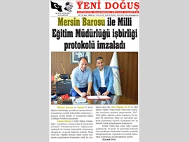 BASINDA BARO (İl Milli Eğitim Müdürlüğü ile Protokol İmzalandı) 28.08.2017