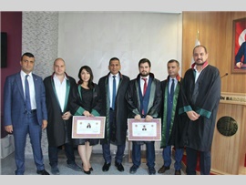 TARSUS'TA RUHSAT VE YEMİN TÖRENİ DÜZENLENDİ...