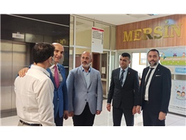 MHP MERSİN MİLLETVEKİLİ OLCAY KILAVUZ’DAN, BARO BAŞKANIMIZ GAZİ ÖZDEMİR’E ZİYARET
