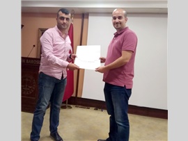 BİLİRKİŞİLİK TEMEL EĞİTİM PROGRAMININ 1. GURUP KATILIMCILARI SERTİFİKALARINI ALDI