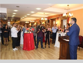 MERSİN BAROSU CUMHURİYET RESEPSİYONU DÜZENLEDİ