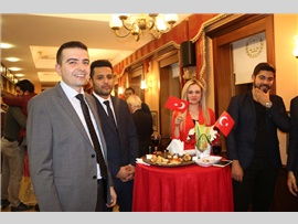 MERSİN BAROSU CUMHURİYET RESEPSİYONU DÜZENLEDİ
