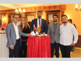 MERSİN BAROSU CUMHURİYET RESEPSİYONU DÜZENLEDİ