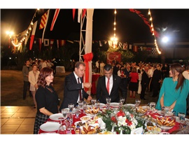 MERSİN VALİLİĞİ’NİN DÜZENLEDİĞİ CUMHURİYET RESEPSİYONU’NA KATILDIK