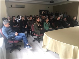 KADIN HAKLARI MERKEZİMİZ FARKINDALIK ÇALIŞMASI YAPTI