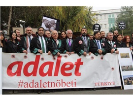 ADALET NÖBETİ TAHİR ELÇİ ANISINA DİYARBAKIR’DA TUTULDU