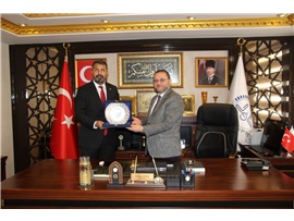 BAŞKANIMIZ YEŞİLBOĞAZ’DAN İL MÜFTÜSÜ KONDİ’YE ZİYARET