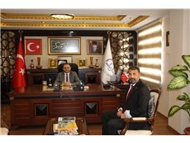 BAŞKANIMIZ YEŞİLBOĞAZ’DAN İL MÜFTÜSÜ KONDİ’YE ZİYARET
