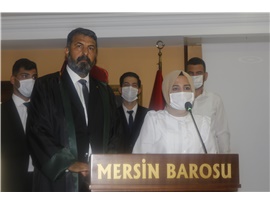YEŞİLBOĞAZ: “AVUKATLARI ISLAH ETME ÇABALARININ NEDENİ SESSİZLİĞİ BOZMAMIZ”