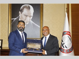 ADANA VE GAZİANTEP BARO BAŞKANLARI İLE TBB’DEN BARO BAŞKANIMIZA ZİYARET