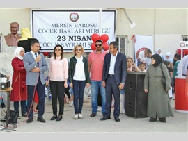 Akdeniz 1 Nolu Geçici Eğitim Merkezinde  Çocuk Bayramı Şenliği Düzenlendi