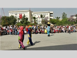 Akdeniz 1 Nolu Geçici Eğitim Merkezinde  Çocuk Bayramı Şenliği Düzenlendi