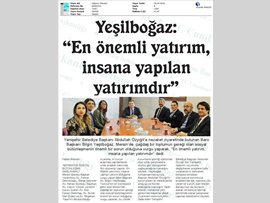 BASINDA BAROMUZ (Yenişehir Belediye Başkanı Abdullah Özyiğit'e Ziyaret)