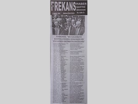 BASINDA BAROMUZ (Ankara Barosu Başkanına Yapılan Saldırı Protesto Edildi)