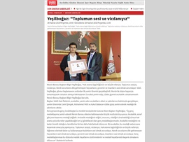 BASINDA BAROMUZ (Baro Bşk. Bilgin Yeşilboğaz: "Toplumun Sesi ve Vicdanıyız")