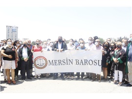 MERSİN BARO BAŞKANI BİLGİN YEŞİLBOĞAZ:   “SAVUNMA TESLİM ALINAMAZ”
