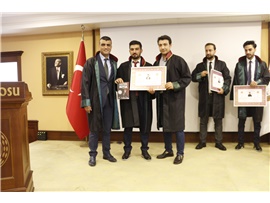 3 STAJYER AVUKATIMIZ DAHA CÜBBE GİYDİ