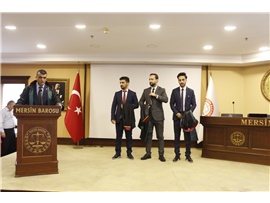3 STAJYER AVUKATIMIZ DAHA CÜBBE GİYDİ