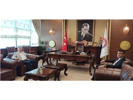 AK PARTİ MERSİN MİLLETVEKİLİ HACI ÖZKAN, BAŞKANIMIZ GAZİ ÖZDEMİR’İ ZİYARET ETTİ