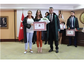 STAJYER AVUKATLARIMIZ, AVUKATLIK RUHSATNAMELERİNE KAVUŞTU