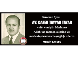 VEFAT VE BAŞSAĞLIĞI