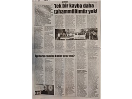 81 İlin Barosu'ndan ortak açıklama: "Tek bir kayba dahi tahammülümüz yok"