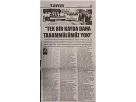 81 İlin Barosu'ndan ortak açıklama: "Tek bir kayba dahi tahammülümüz yok"