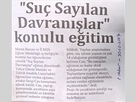 BASINDA BAROMUZ (Yahya Günsür Mesleki ve Teknik Anadolu Lisesi) 30.10.2017