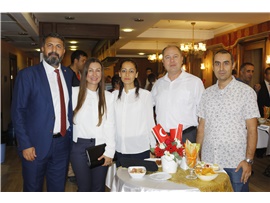MERSİN BAROSU CUMHURİYET RESEPSİYONU DÜZENLEDİ