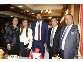 MERSİN BAROSU CUMHURİYET RESEPSİYONU DÜZENLEDİ