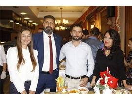 MERSİN BAROSU CUMHURİYET RESEPSİYONU DÜZENLEDİ