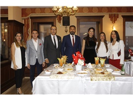 MERSİN BAROSU CUMHURİYET RESEPSİYONU DÜZENLEDİ