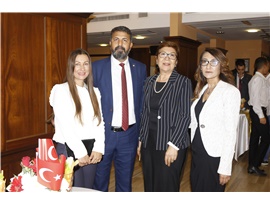 MERSİN BAROSU CUMHURİYET RESEPSİYONU DÜZENLEDİ