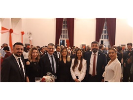 BAŞKANIMIZ AV. BİLGİN YEŞİLBOĞAZ, MERSİN VALİLİĞİ’NİN CUMHURİYET RESEPSİYONU’NA KATILDI