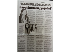 Mersin Barosu Kadın Hakları Merkezi basın açıklaması