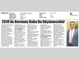 BASINDA BAROMUZ (Başkanımızın Yeni Yıl Mesajı)