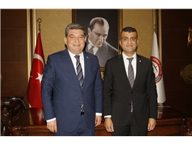 CHP MERSİN MİLLETVEKİLİ CENGİZ GÖKCEL'DEN ZİYARET