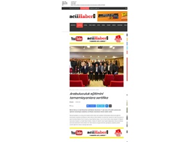 Arabuluculuk eğitimini tamamlayan avukatlara sertifika verildi