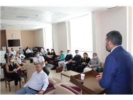 BAŞKANIMIZ YEŞİLBOĞAZ’DAN, ERDEMLİ CUMHURİYET BAŞSAVCISI KOCA’YA VEDA ZİYARETİ
