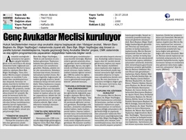 BASINDA BAROMUZ(Mersin Barosu Genç Avukatlar Meclisi Kuruyor)