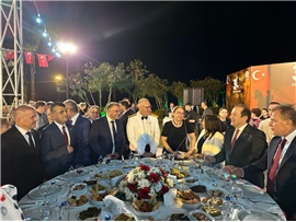 BAŞKANIMIZ AV. GAZİ ÖZDEMİR, VALİLİK RESEPSİYONUNA KATILDI