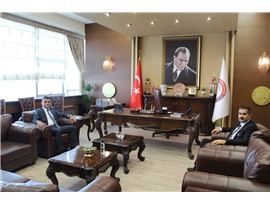 ANAMUR C.BAŞSAVCISI MERİÇ DEDE, BAŞKANIMIZ GAZİ ÖZDEMİR’İ ZİYARET ETTİ