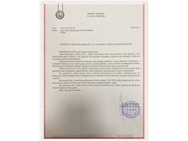 MUT ADLİYESİ'NE ATM TALEBİ YAPILDI