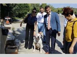 BARO BAŞKANIMIZ AV. ALİ ER, MERSİN HAYVAN BARINAĞI’NI ZİYARET ETTİ