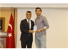 MERKEZ, KOMİSYON VE KULÜP BAŞKANLARIMIZA TEŞEKKÜR PLAKETİ TAKDİM EDİLDİ